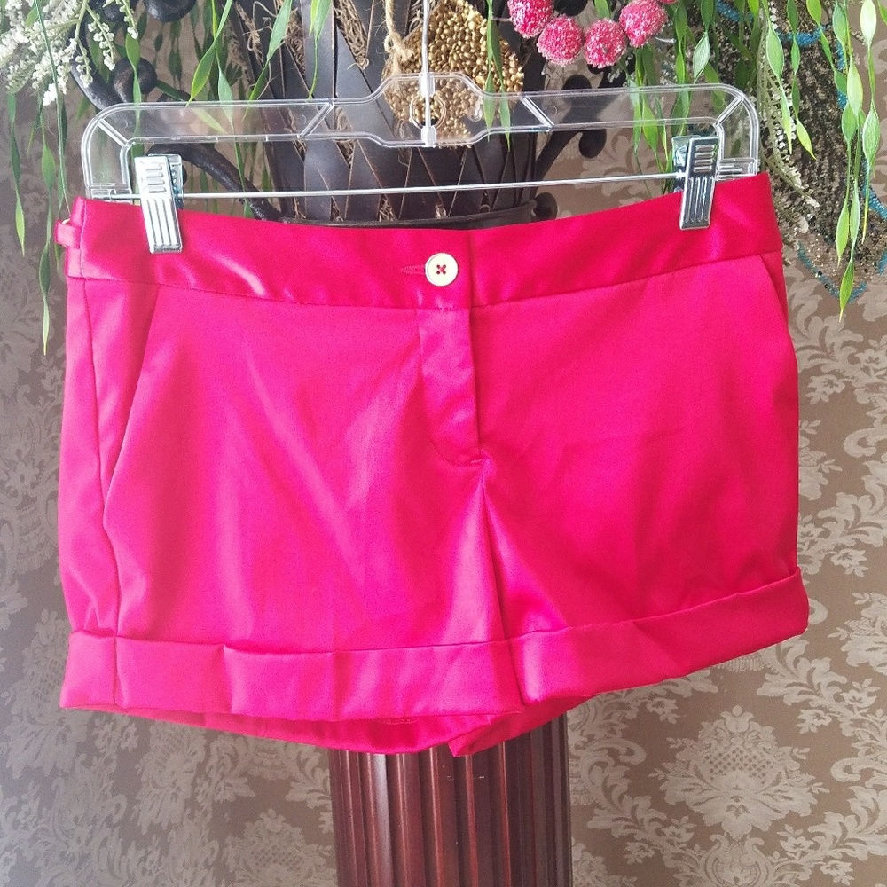 Express Design Studio satin shorts